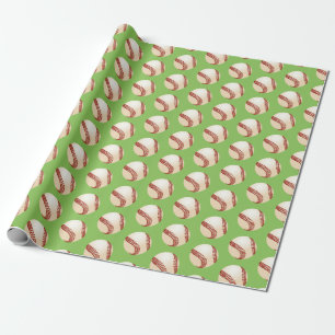 Baseball Wrapping Paper Cadeaupapier