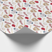 Baseball Wrapping Paper Cadeaupapier (Hoek)