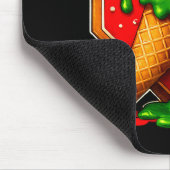 Baseball Xmas Christmas Baseball Ice Cream Drip Bo Muismat (Hoek)