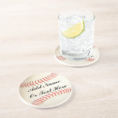 BASEBALL ZANDSTEEN ONDERZETTER (Zijkant)