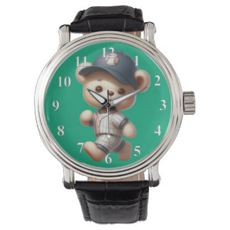 Baseballberen 1 horloge