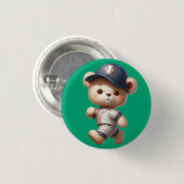Baseballberen 1 ronde button 3,2 cm (Voorkant /achterkant)