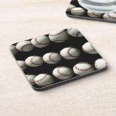 Baseballen Bier Onderzetter (Linkerzijde)