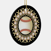 BASEBALLEN EN BATS ORNAMENT (Rechts)