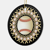 BASEBALLEN EN BATS ORNAMENT (Links)