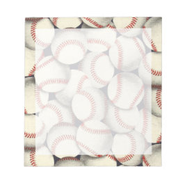 Baseballen en Masse Notitieblok