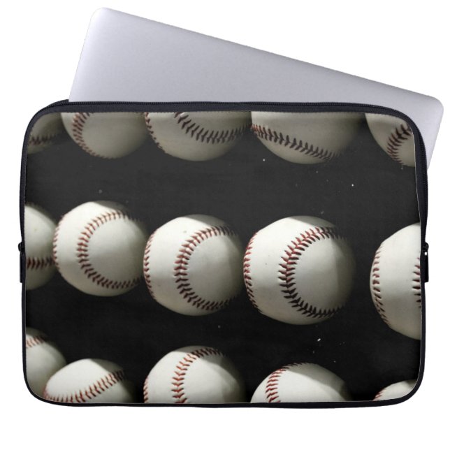 Baseballen Laptop Sleeve (Voorkant)