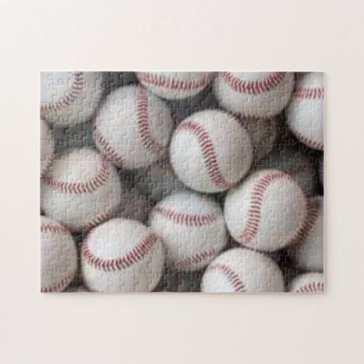 baseballen legpuzzel (Horizontaal)