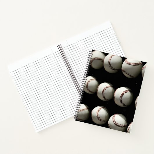 Baseballen Notitieboek (Binnen)