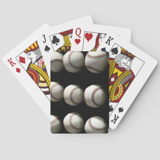 Baseballen Pokerkaarten (Achterkant)