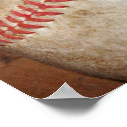 Baseballen Poster (Hoek)