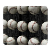 Baseballen Snijplank (Voorkant)