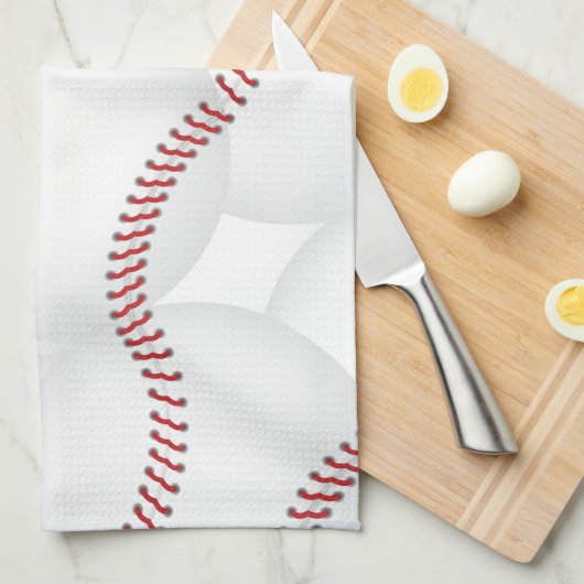 Baseballen Theedoek (Quarter Fold)