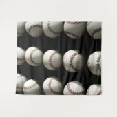 Baseballen Wandkleed (Voorkant (horizontaal))