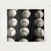 Baseballen Wandkleed (Voorkant (horizontaal))