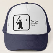 Baseballer-Logo Trucker Pet (Voorkant)