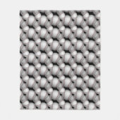 Baseballetpatroon Fleece Deken (Voorkant)