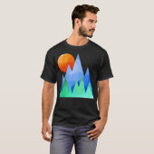 Baseballmouw Northern Sunrise T-shirt (Voorkant volledig)