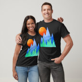 Baseballmouw Northern Sunrise T-shirt (Unisex)