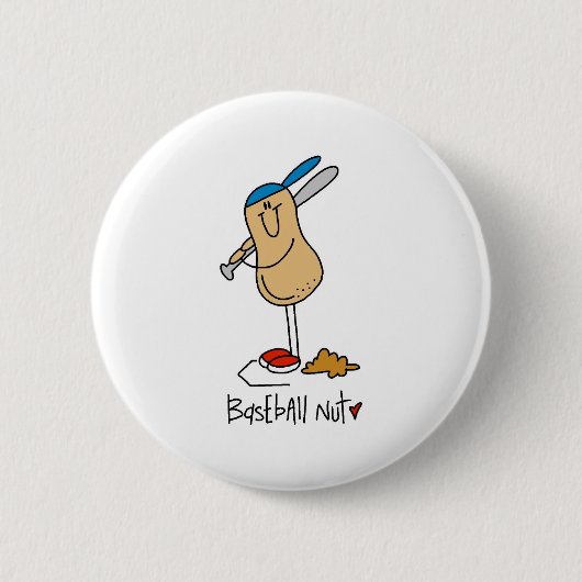 Baseballnoot Ronde Button 5,7 Cm (Voorkant)