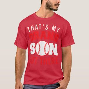 Baseballon voor Nana Papa dat mijn kleinzoon daar T-shirt