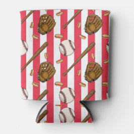 Baseballs, Bats & Hot Dogs Koelboxxen Blikjeskoeler