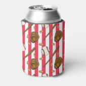 Baseballs, Bats & Hot Dogs Koelboxxen Blikjeskoeler (Blikje Achterkant)