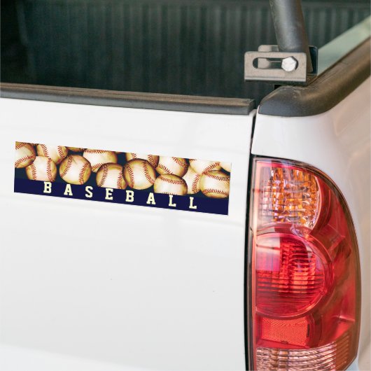 BASEBALLS BUMPERSTICKER (Op Truck)