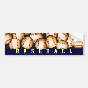 BASEBALLS BUMPERSTICKER