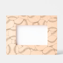 Baseballs Laser geëtst Afbeelding Lijst Gegraveerde Lijstjes