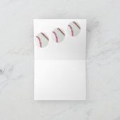 Baseballs of Softballs Bedankkaart (Binnen)