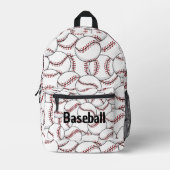 Baseballs ontwerp rugzak (Voorkant)