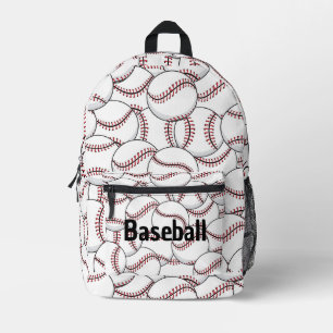 Baseballs ontwerp rugzak