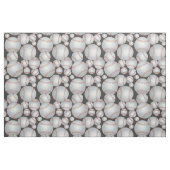 Baseballs Pattern Grey Stof (Fat Quarter)