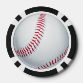 Baseballs Poker Chips (Achterkant)