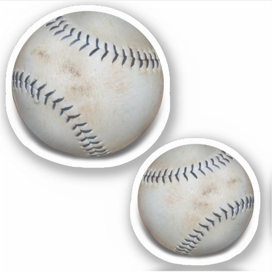 Baseballs Softballs Sticker (Voorkant)