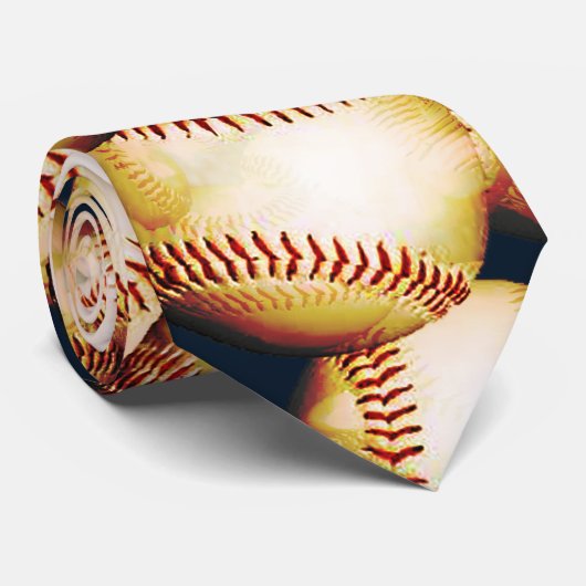 BASEBALLS-Stropdas Stropdas (Opgerold)