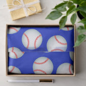 Baseballs Tissuepapier (Geschenk)