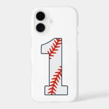 Baseballshirt Rugnummer 1