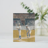 Baseballspelers die oefenen - Thomas Eakins Briefkaart (Staand voorkant)