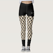 Baseballteam, Fake Black Shorts, naam Leggings (Voorkant)