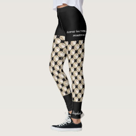 Baseballteam, Fake Black Shorts, naam Leggings