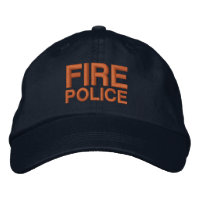 BASEBALPET VOOR BRANDPOLITIE INGEWERKT