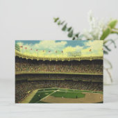 Basebalstadion sport met gewassen (Staand voorkant)