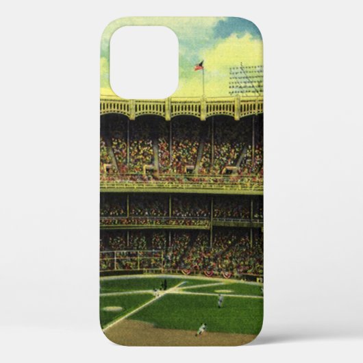  Basebalstadion sport met gewassen Case-Mate iPhone Case (Achterkant)