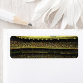  Basebalstadion sport met gewassen Etiket (Insitu)