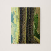  Basebalstadion sport met gewassen Legpuzzel (Verticaal)