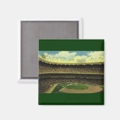  Basebalstadion sport met gewassen Magneet (Voorkant / Achterkant)