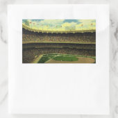  Basebalstadion sport met gewassen Rechthoekige Sticker (Tas)