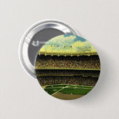  Basebalstadion sport met gewassen Ronde Button 5,7 Cm (Voorkant /achterkant)